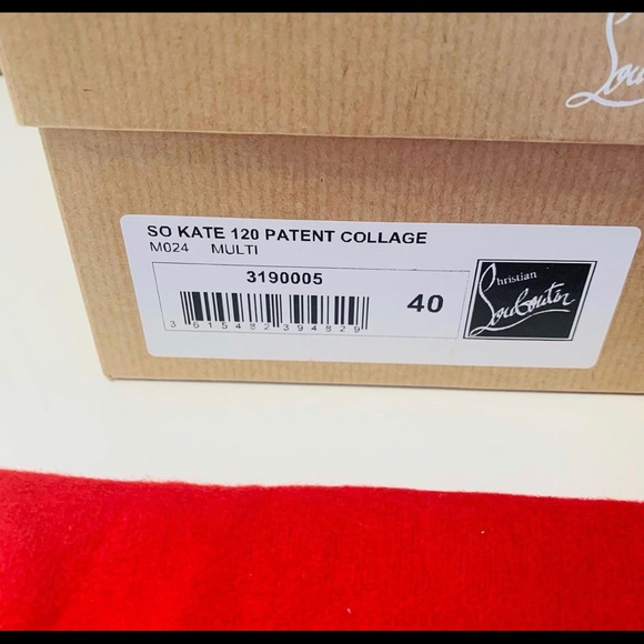 Christian Louboutin Collage 120mm So Kate - Picture 9 of 9